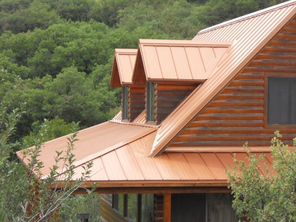 Copper Penny Metal Roof