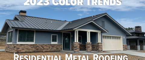 Blog Cover Image for Residential Metal Roofing Color Trends