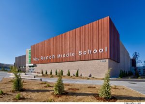 Middle School with metal siding from Steelscape.