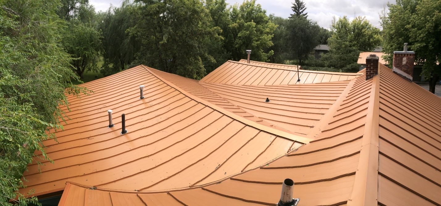 Cool Metal Roof in Copper Penny