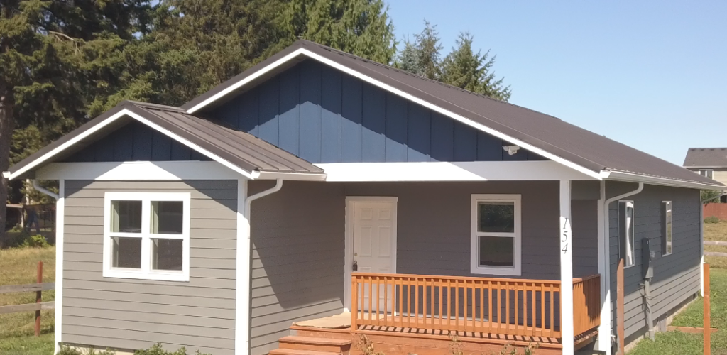 Habitat for Humanity home featuring Steelscape's Natural Matte finish