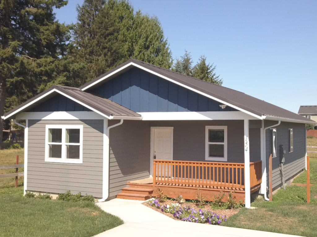 Habitat for Humanity home featuring Steelscape's Natural Matte finish