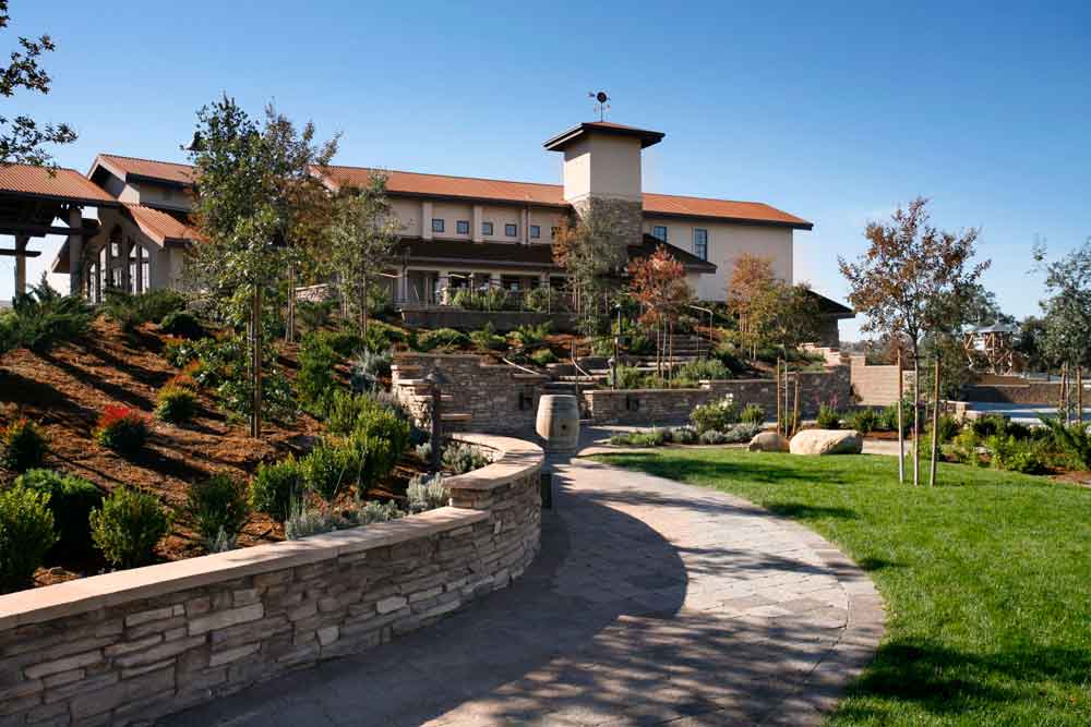 Vino Meets Virtue With Remarkable Metal Roof