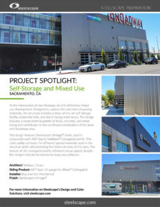 Steelscape Project Spotlight Self-Storage