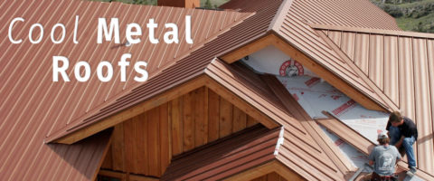 Cool Metal Roof in Copper Penny