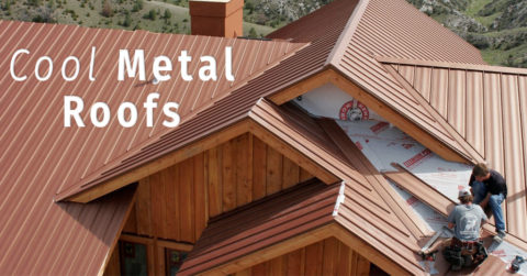 Cool Metal Roof in Copper Penny