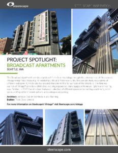 Broadcast Apartments - Seattle, Washington - Steelscape Design Inspiration