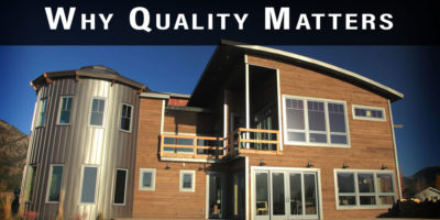 metal siding on home