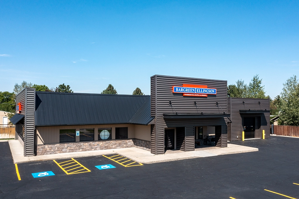 Bargreen-Ellingson Restaurant Supply Featuring Steelscape Steel